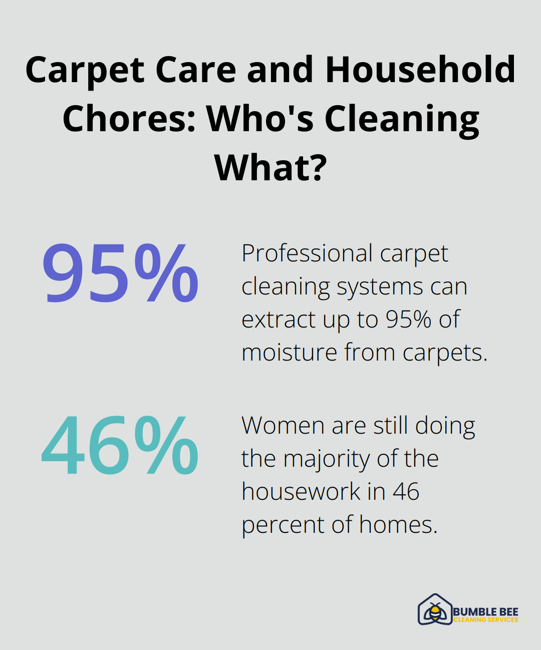 Fact - Carpet Care and Household Chores: Who's Cleaning What?
