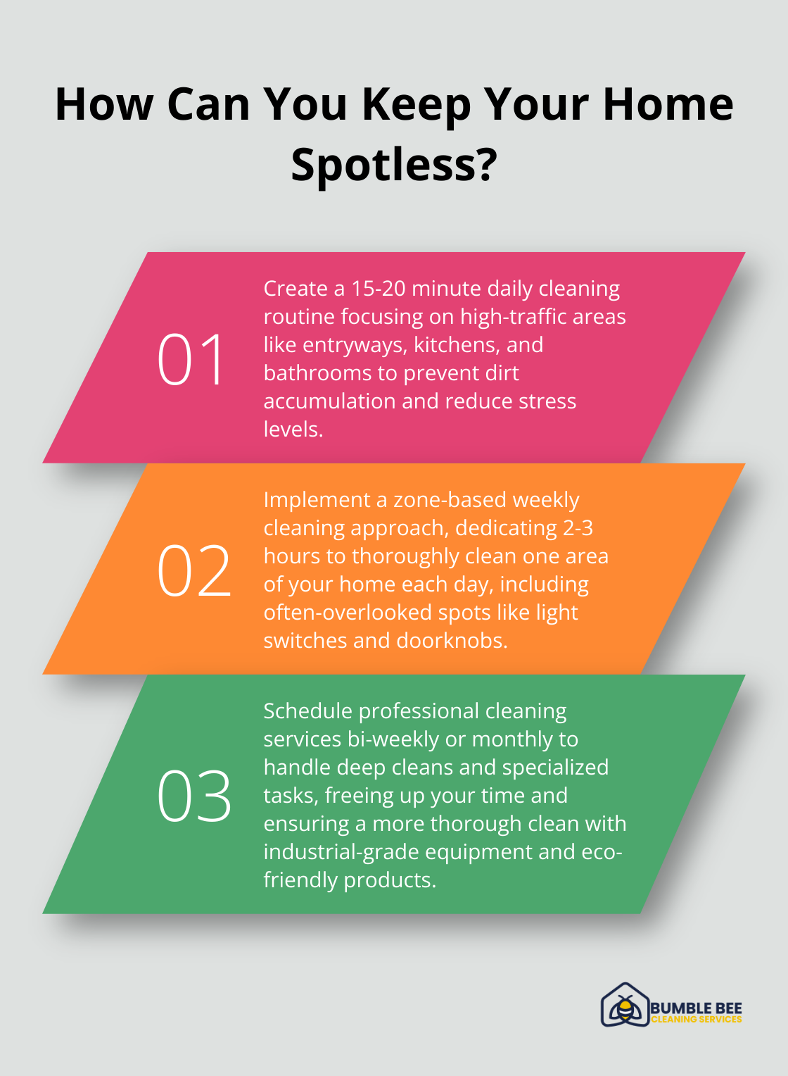 Infographic: How Can You Keep Your Home Spotless?