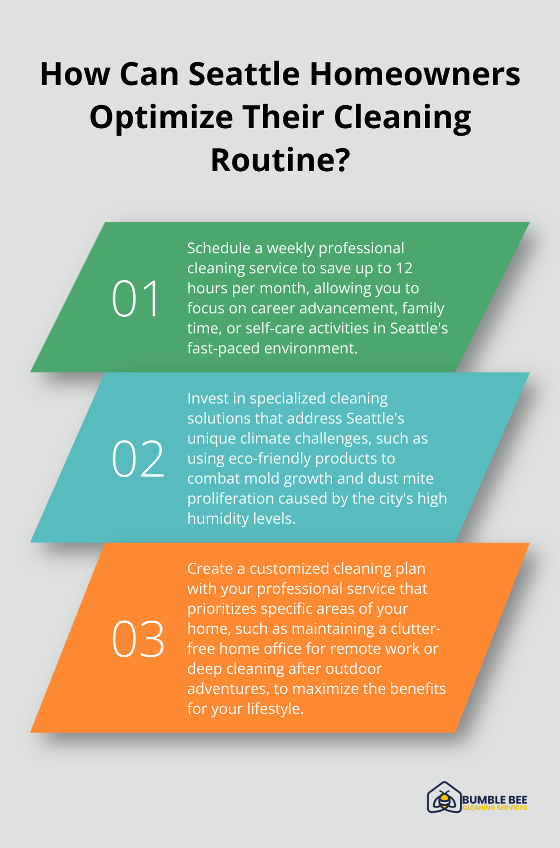 Infographic: How Can Seattle Homeowners Optimize Their Cleaning Routine?